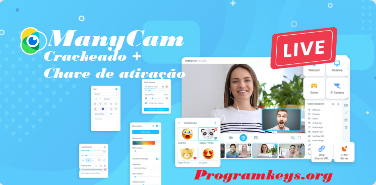 ManyCam Chave de licença